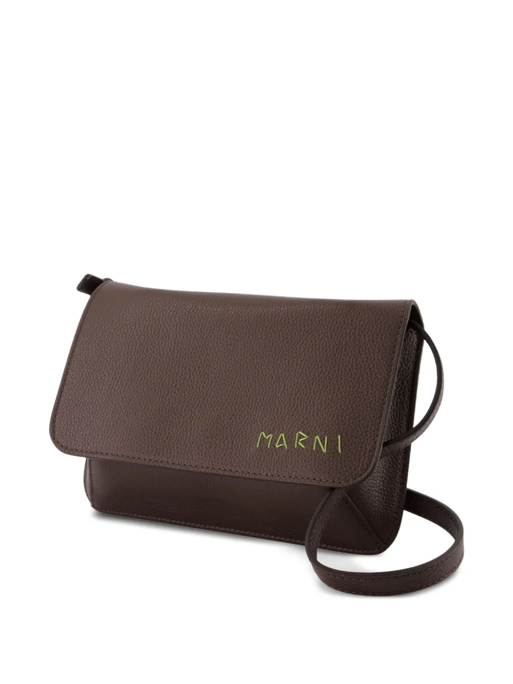 Marni logo-embroidered cross body bag | Image 2