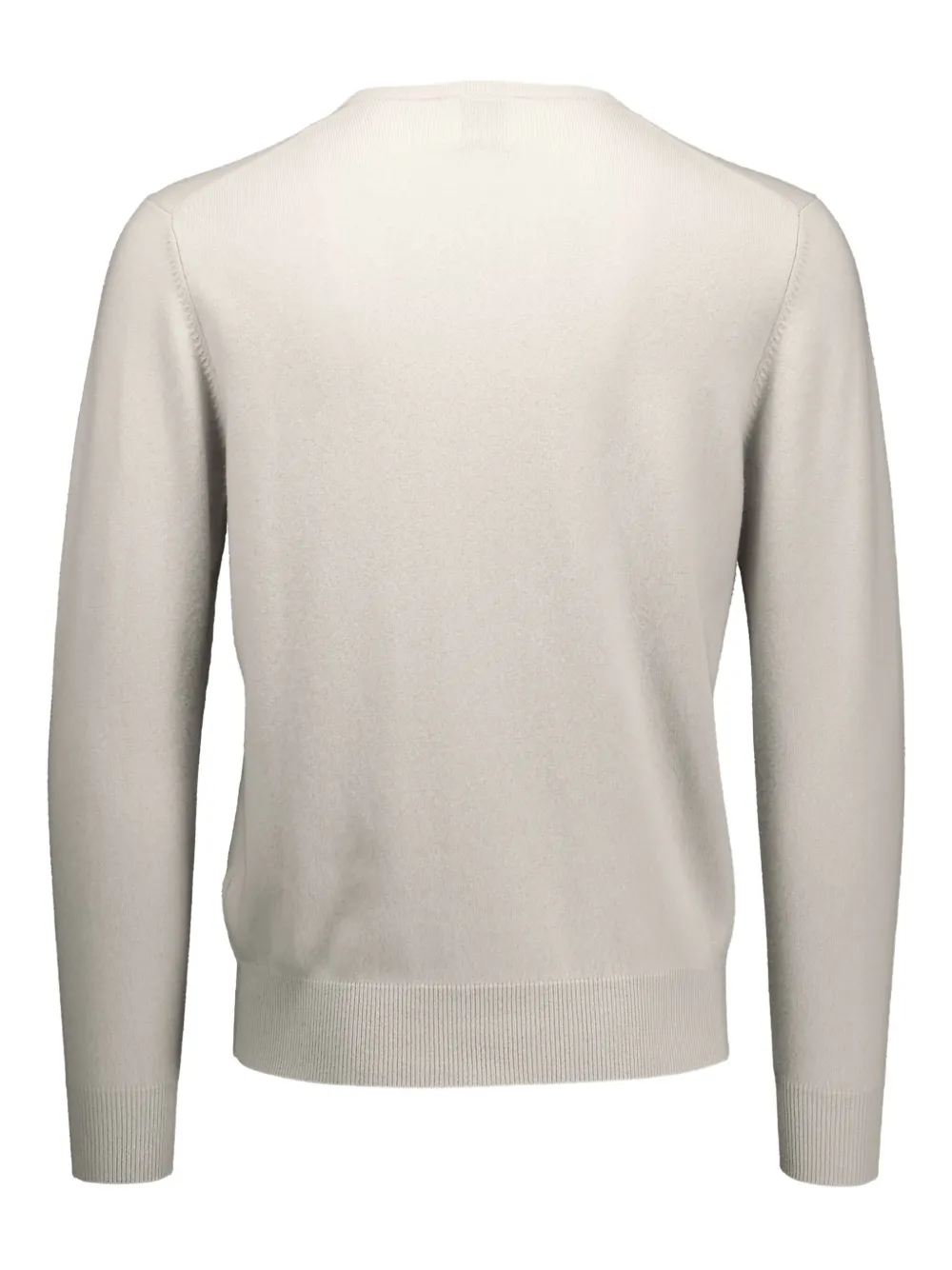 Allude Crew-neck Cashmere Sweater In Neutral