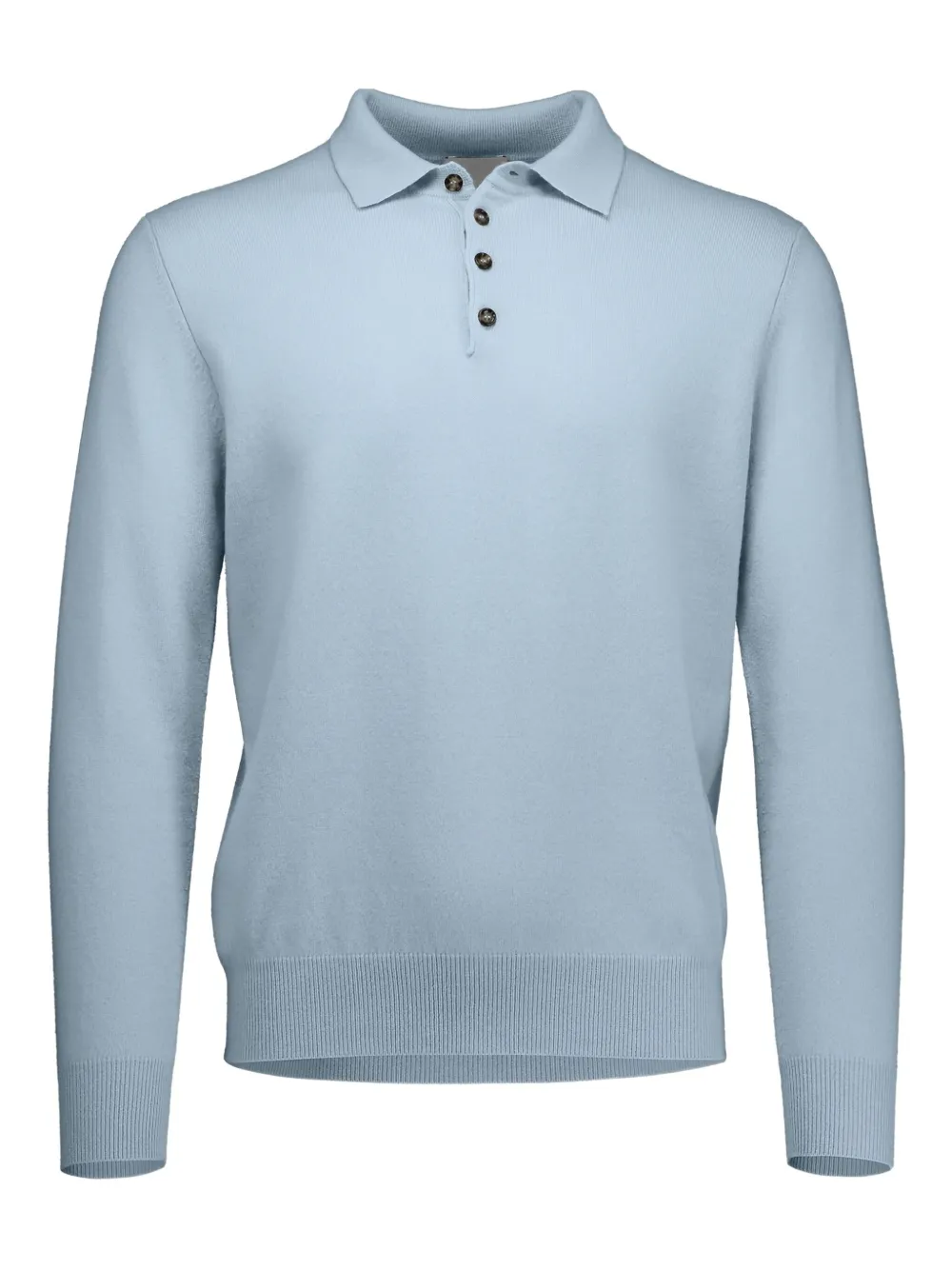 Allude cashmere polo shirt | Blue | Image 1