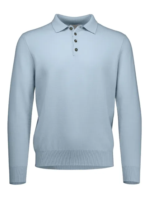 Allude cashmere polo shirt