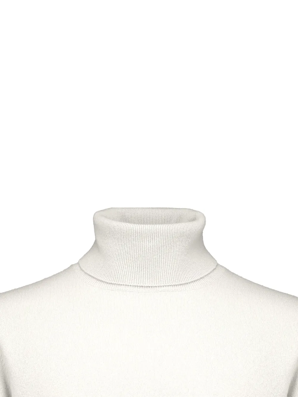 Allude Turtleneck Sweater In White