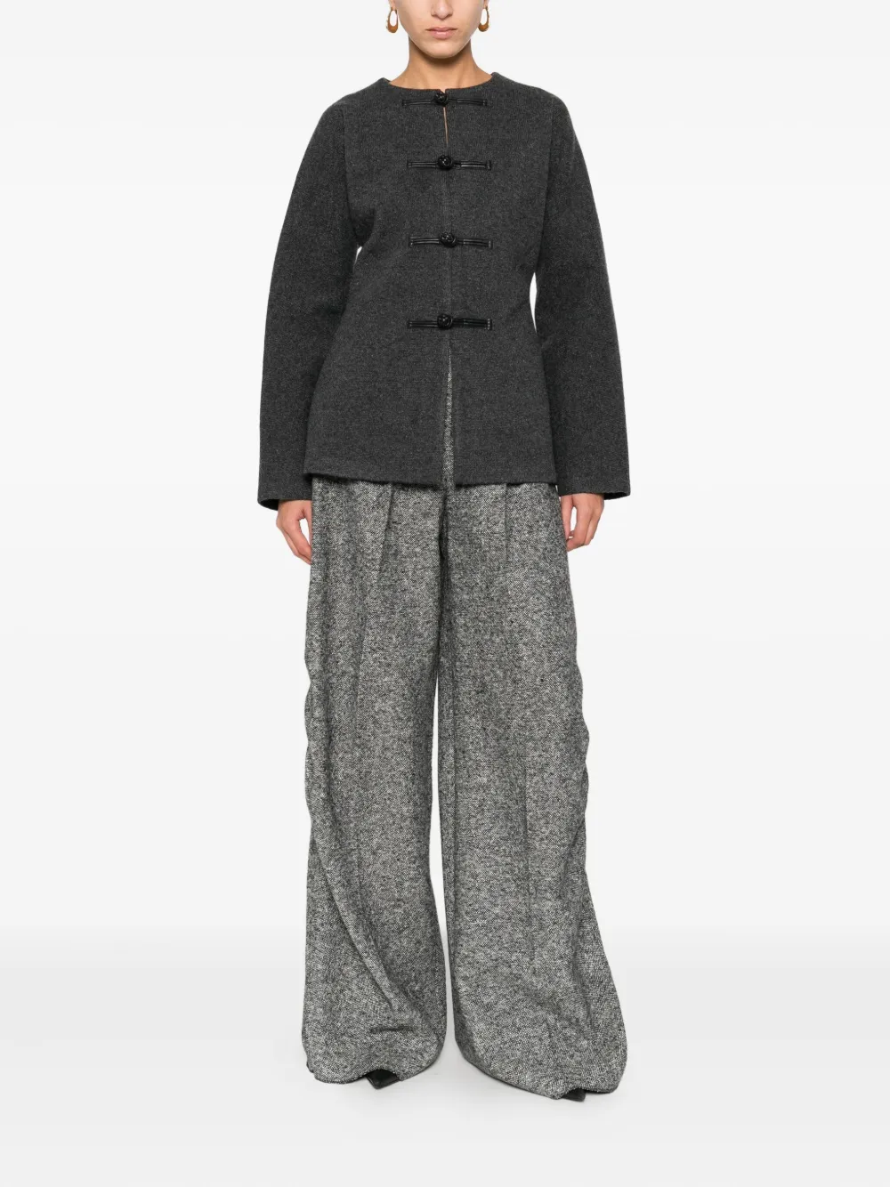 Róhe Mandarin cardigan med rund hals | Cardigans | Image 2