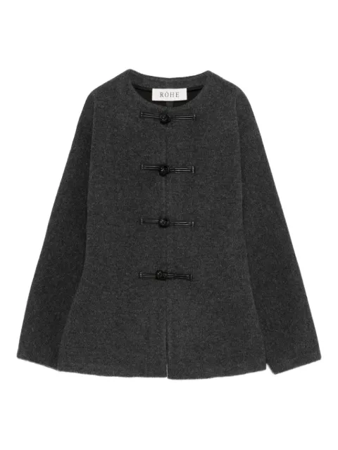 Róhe Mandarin crew-neck cardigan