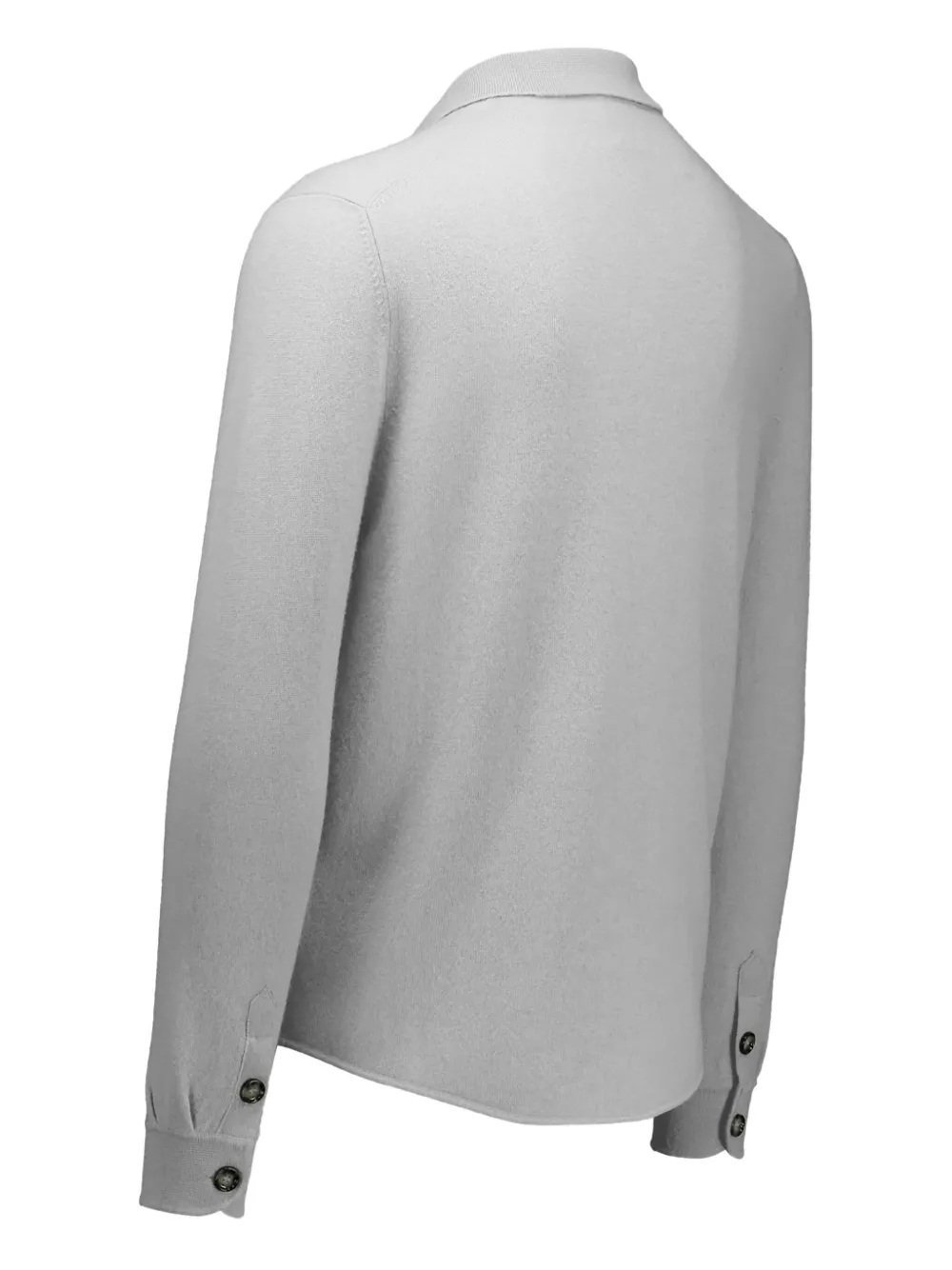 Allude Buttoned Pocket Shirt In Gray