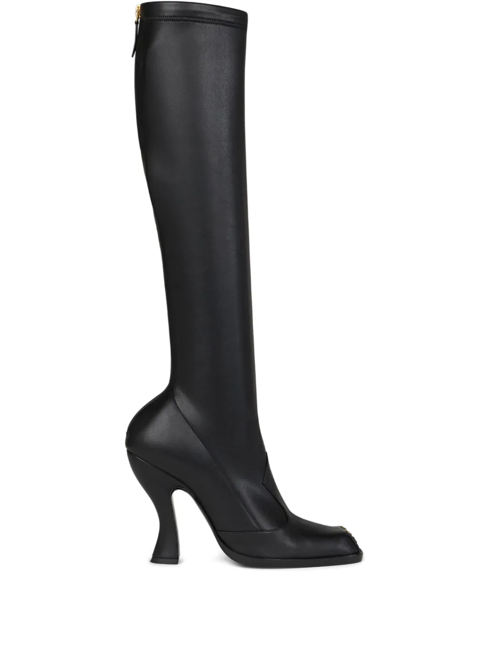 ETRO 105mm high sculpted-heel studded boots | Black | Image 1