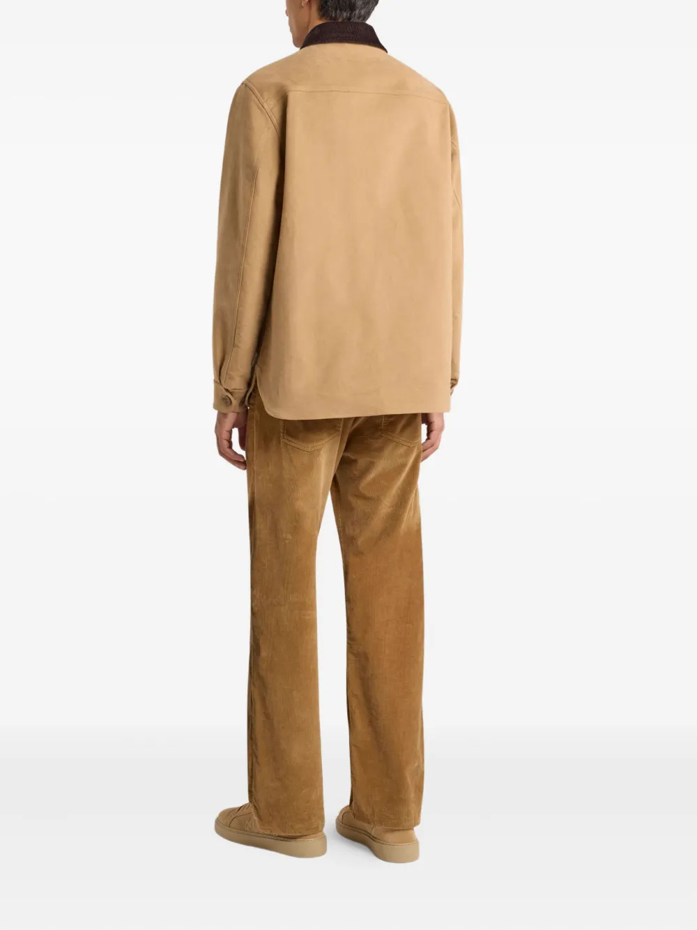 Etro Stylish Jacket With Chest Pocket And Flap Pockets In Neutral