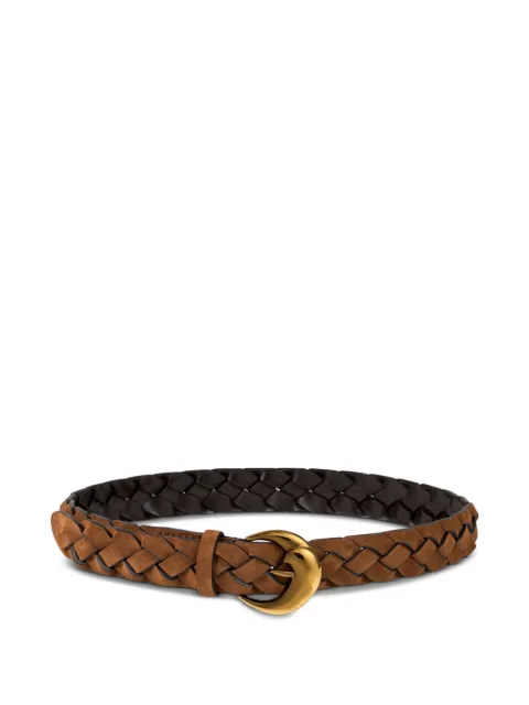 ETRO braided leather belt