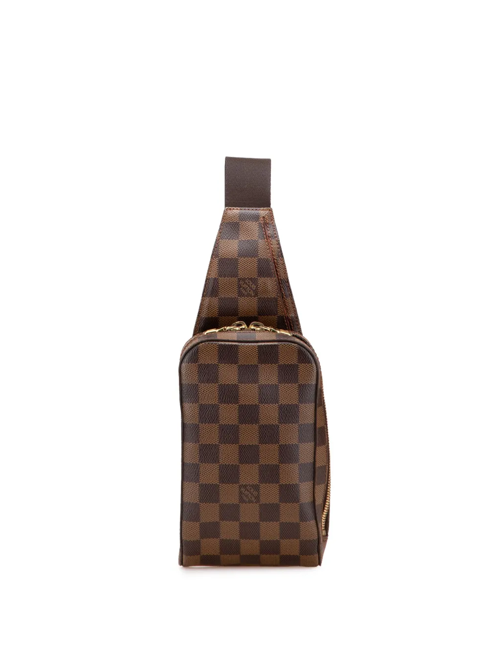 Louis Vuitton Pre-Owned 2005 Damier Ebene Geronimos crossbody bag | Brown | Image 1
