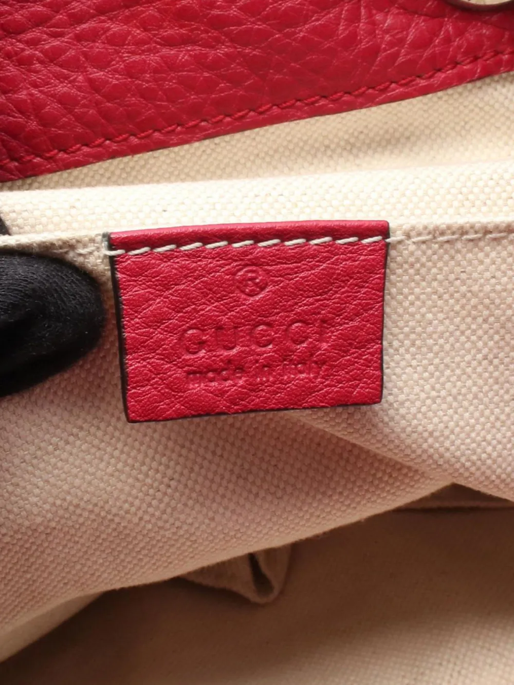 Gucci Pre-Owned 2000-2015 Leather Bamboo Tassel backpack | Pre-Owned | Image 2