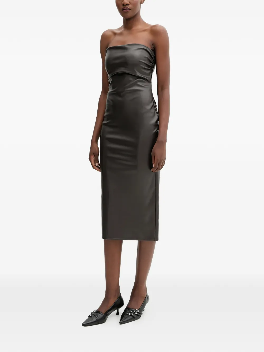 Aniye By Carly strapless split midi dress | Vestidos de día | Image 2