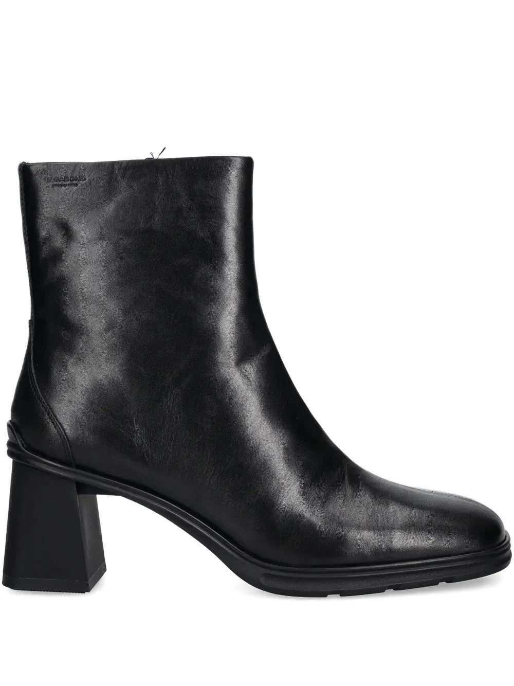 Vagabond Block-heel Ankle Boots In Black