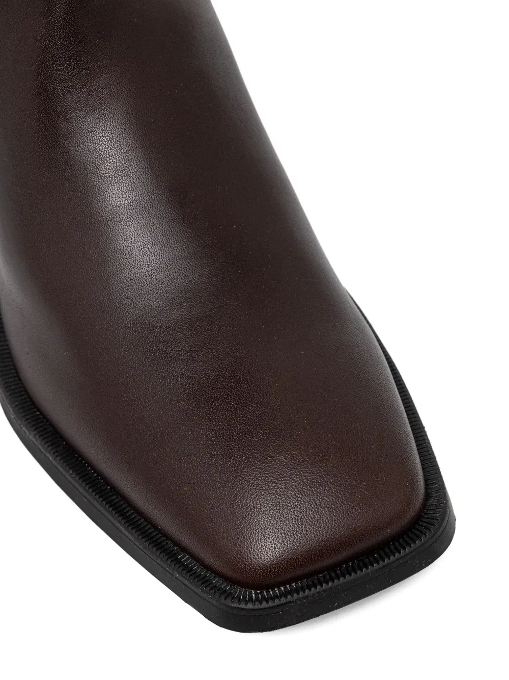 VAGABOND Laarzen met vierkante neus Bruin