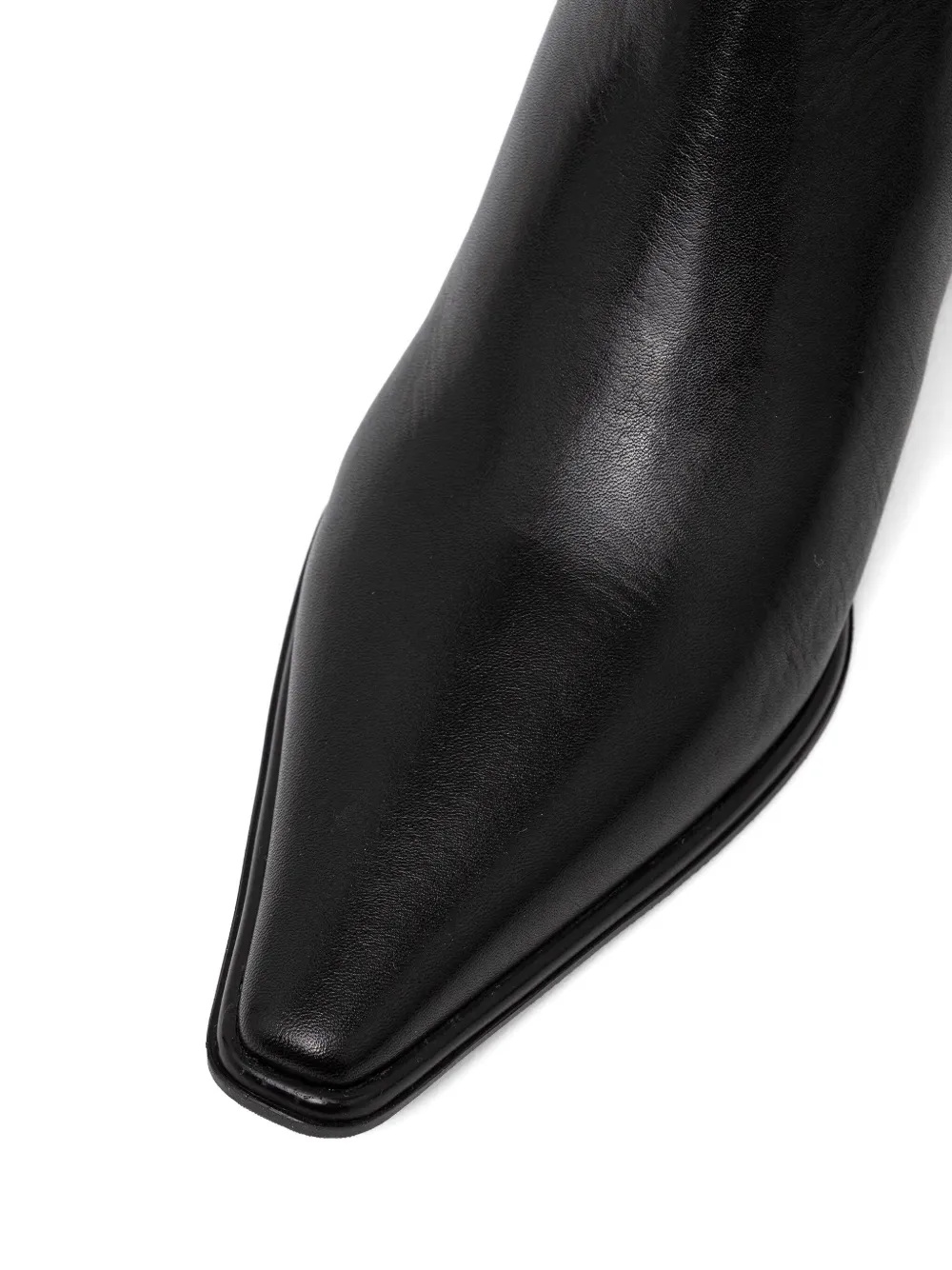 VAGABOND pointed-toe knee-high boots Zwart