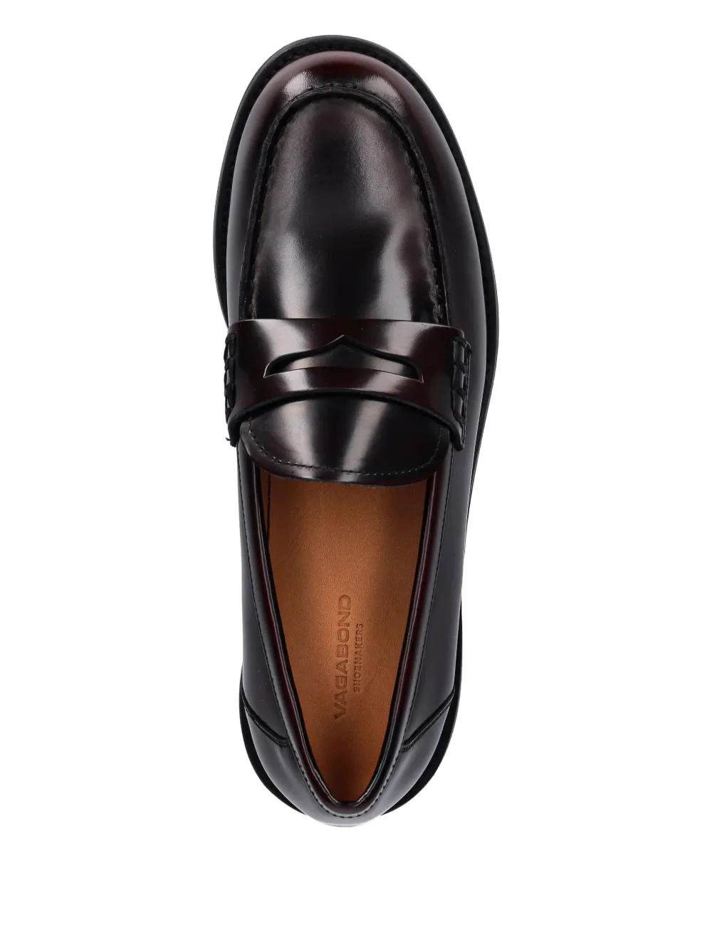 VAGABOND 26 mm Linn loafers Rood