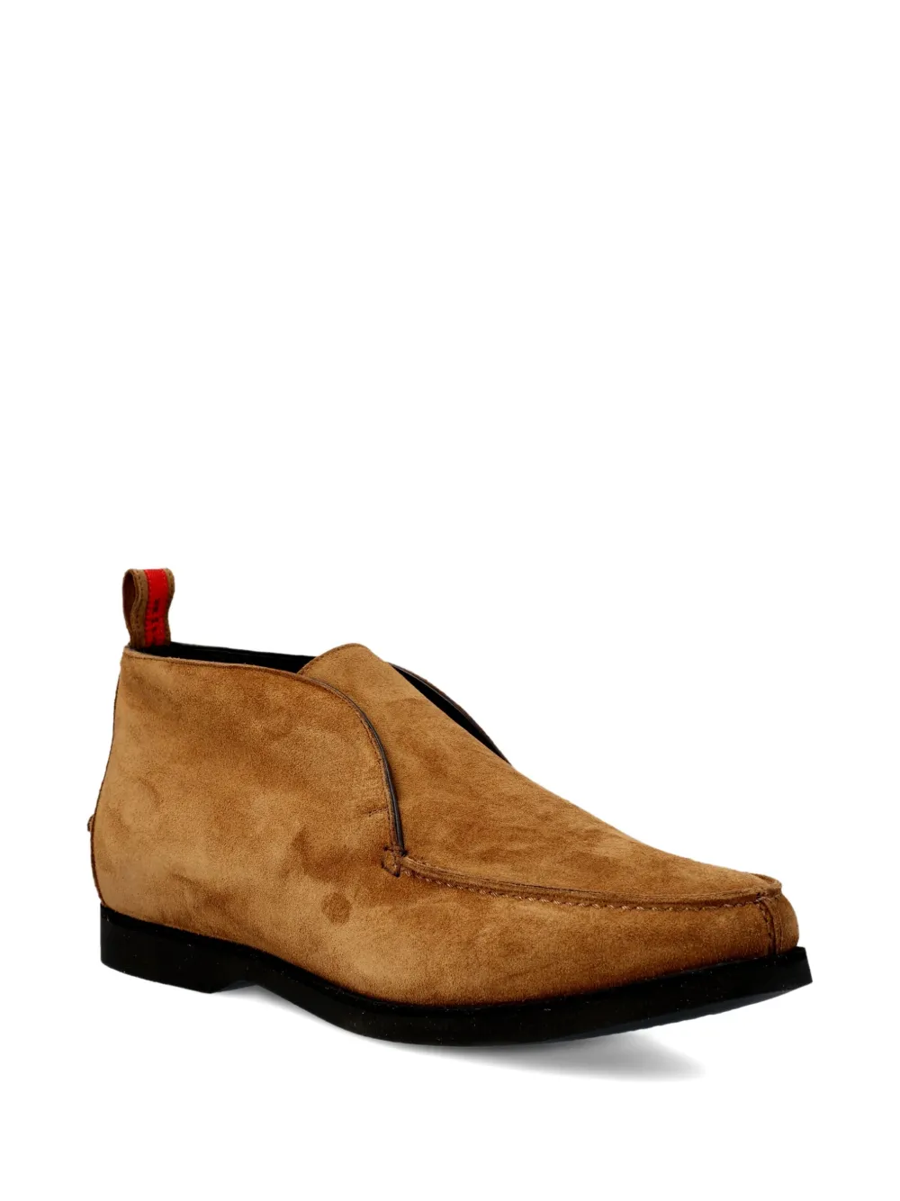 Kiton suede boots - Bruin