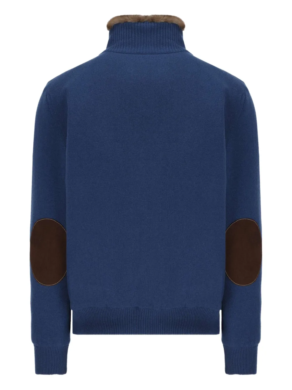 Svevo fur-trimmed elbow-patch jacket | Lightweight Jackets | Image 2