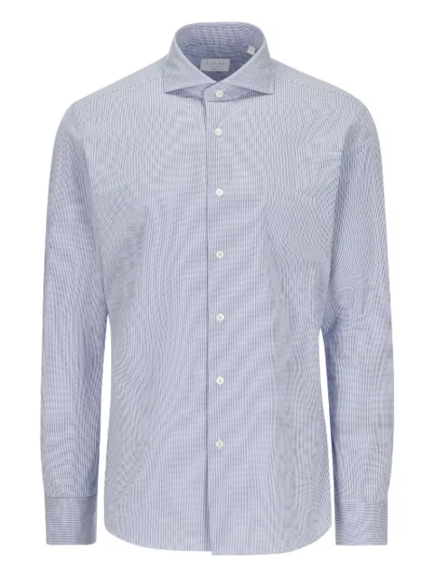 Xacus striped button-down shirt
