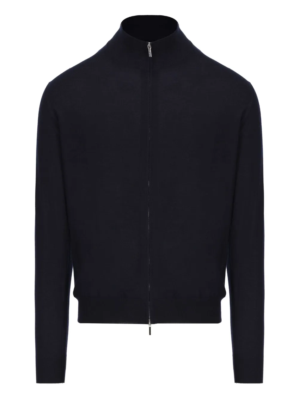 Mauro Ottaviani high-neck zip-up cardigan | Black | Image 1