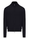 Mauro Ottaviani high-neck zip-up cardigan - Black