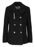 Camplin double-breasted coat - Black