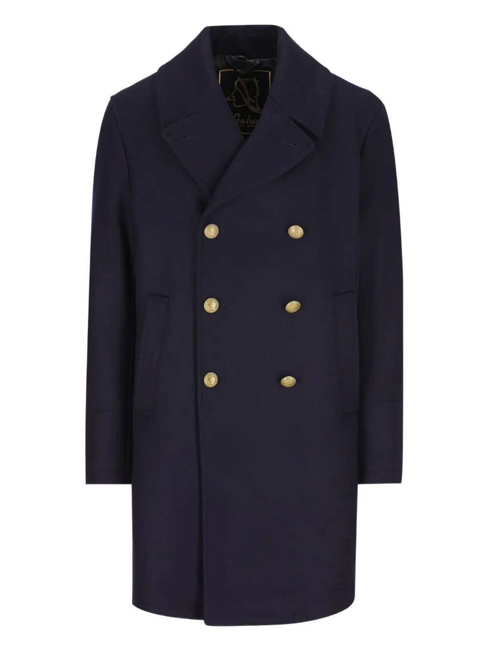 Sealup double-breasted wool coat | Blue | Image 1
