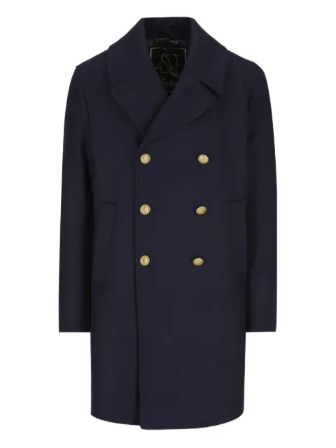 Sealup double-breasted wool coat
