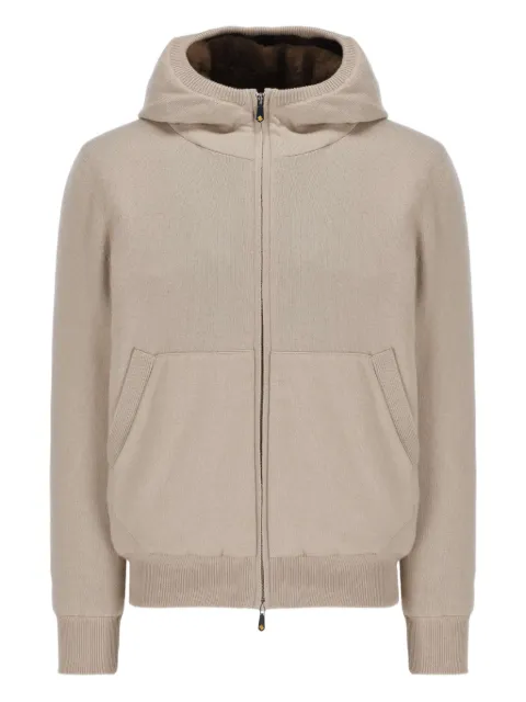 Svevo wool hooded jacket