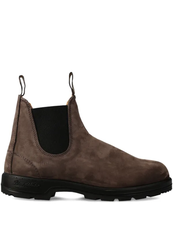 Blundstone 500 Brown Pull-Tab Chelsea Boots Blundstone Brown 500 Shoe - H.N. Williams main image 3
