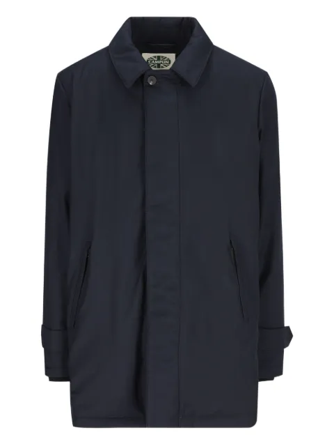 Camplin North buttoned-fastening welt-pocket coat