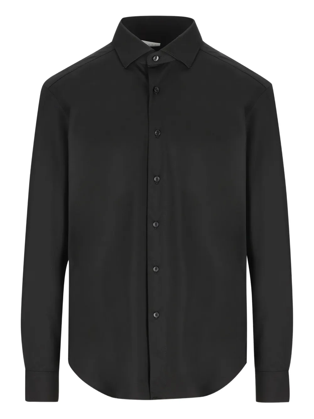Xacus long-sleeve button-down shirt | Schwarz | Image 1