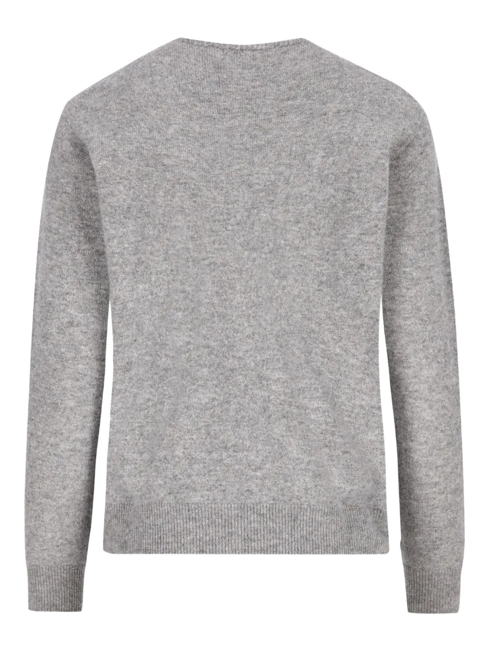 Vanisé V-neck Cashmere Sweater In Gray