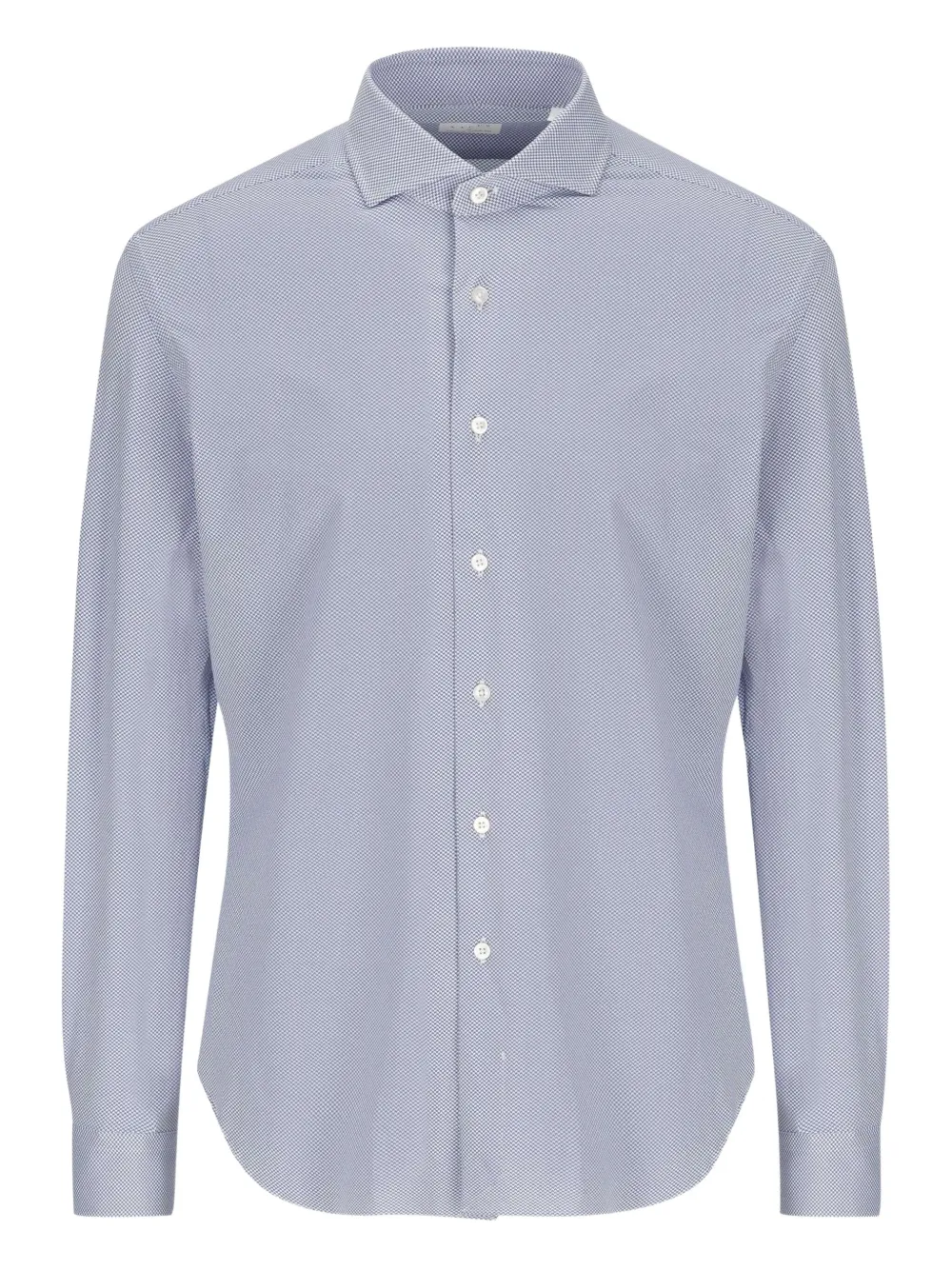 Xacus textured button-down shirt | Blue | Image 1