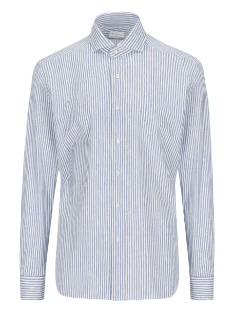 Xacus striped linen shirt