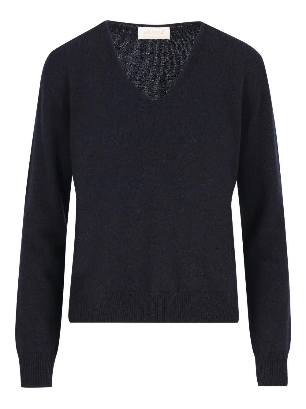 Vanisè V-neck cashmere sweater | Blue | Image 1