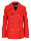 Camplin double-breasted buttoned coat - Red