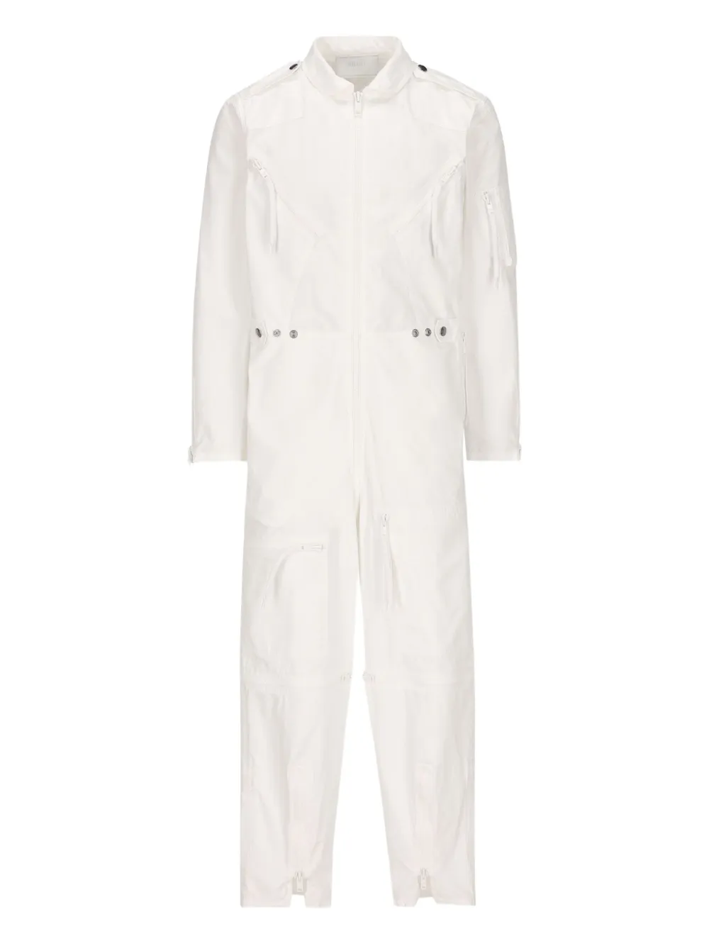 Prada zipped-details jumpsuit | White | Image 1