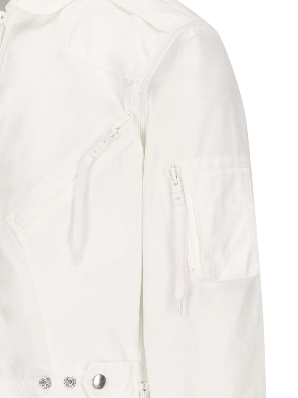 Prada Jumpsuit met rits Wit