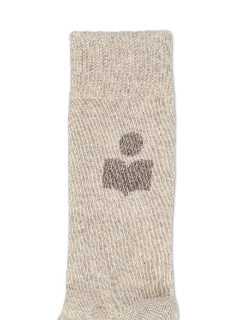 ISABEL MARANT Siloki logo-ribbed socks | Image 2