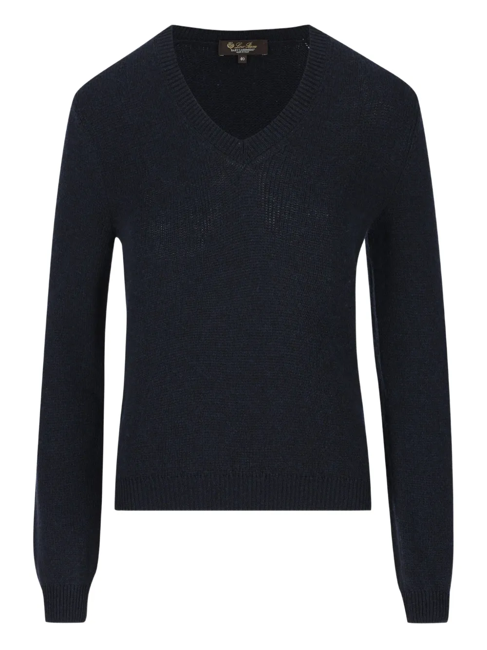 Loro Piana V-neck cashmere sweater | Blue | Image 1