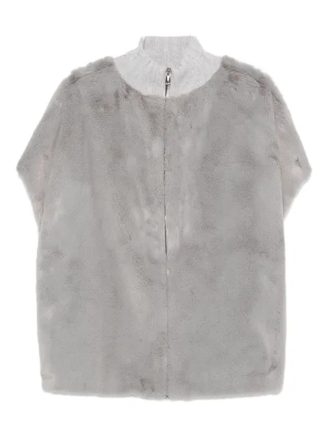 Le Tricot Perugia zip-up fleece jacket