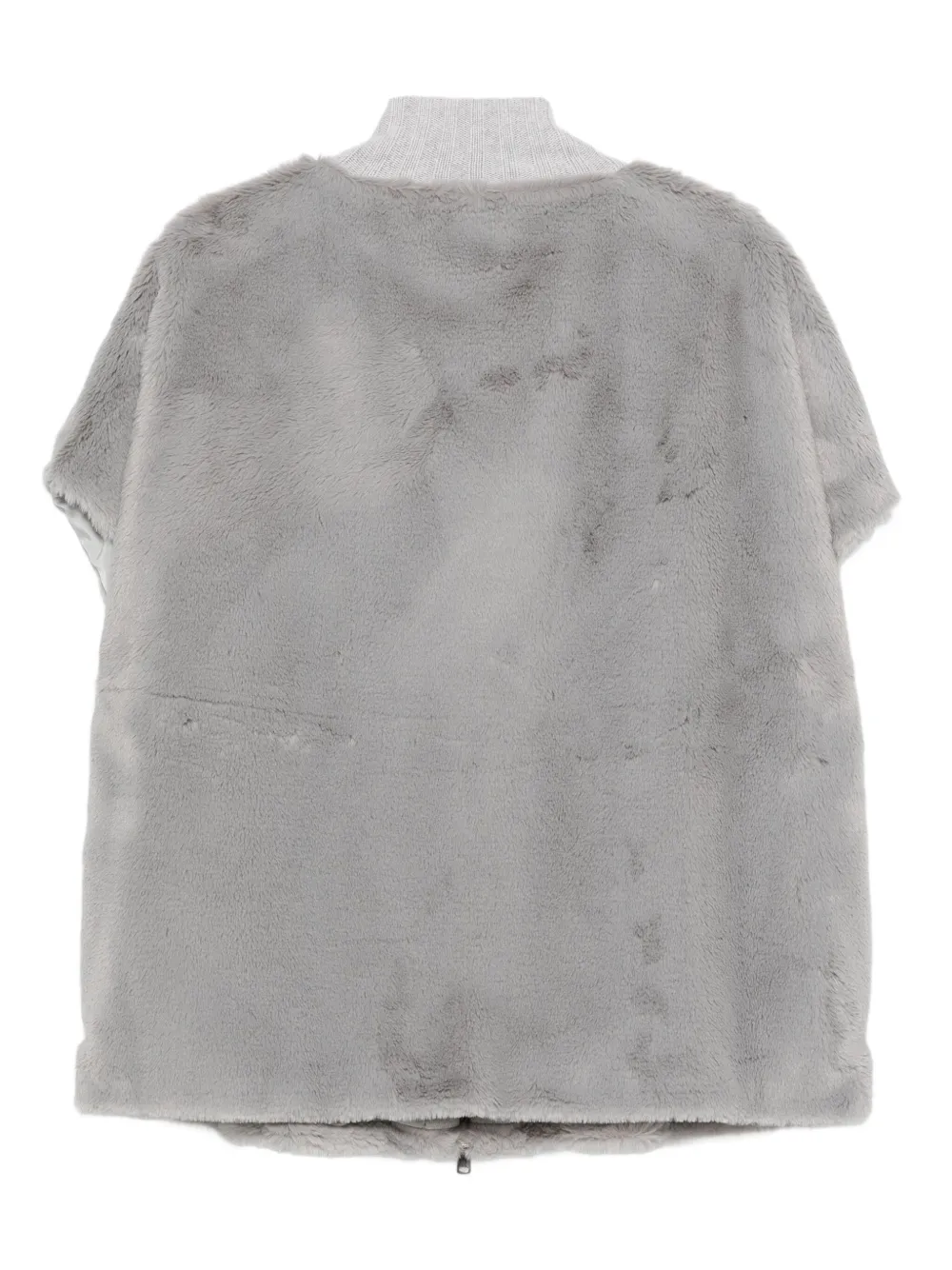 Le Tricot Perugia zip-up fleece jacket | Faux Fur & Shearling Jackets | Image 2