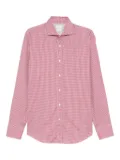 Brunello Cucinelli gingham shirt - Red