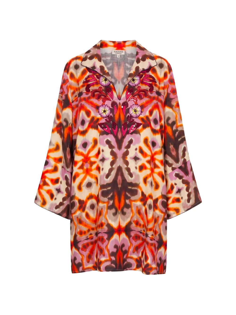 Anjuna sequin-embellished mini dress - Pink