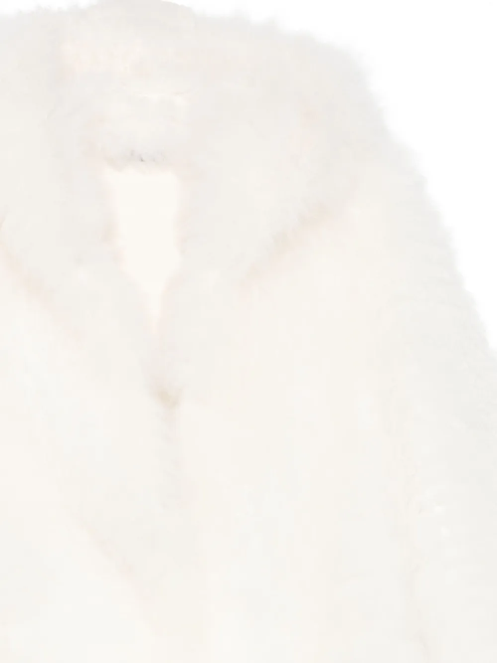 Liska Hooded Coat In White