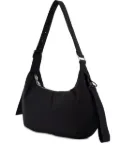 SAMSOE SAMSOE medium zip-fastening curved shoulder bag - Black