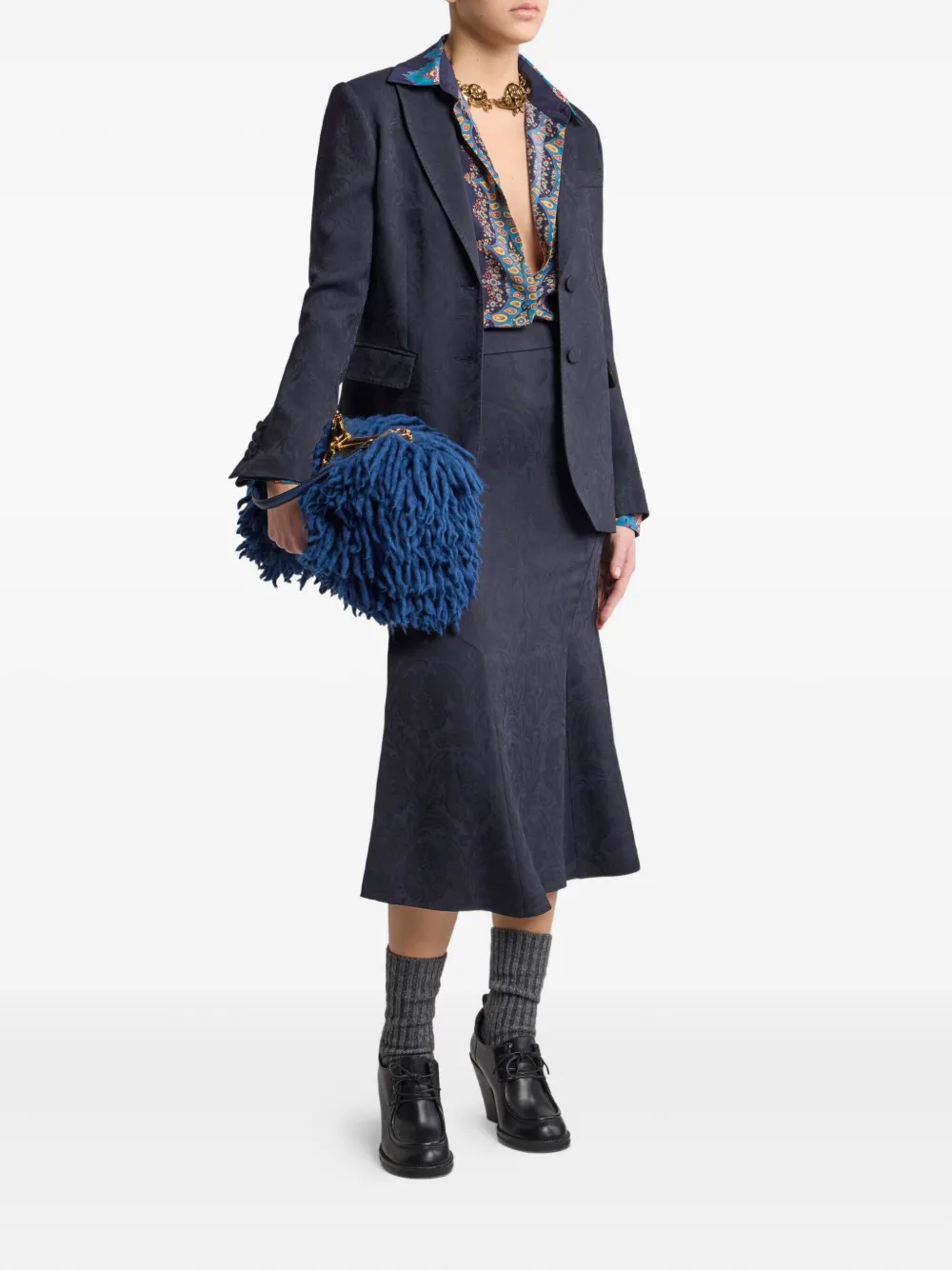ETRO paisley-pattern cady blazer | Fitted Jackets | Image 2