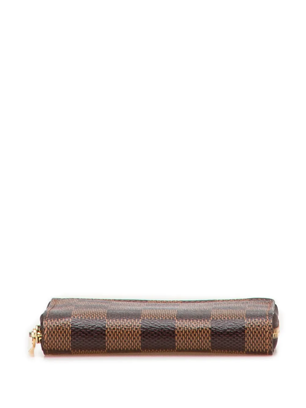 Pre-owned Louis Vuitton 2011 Damier Ebene Zippy Purse Coin Pouch In Brown