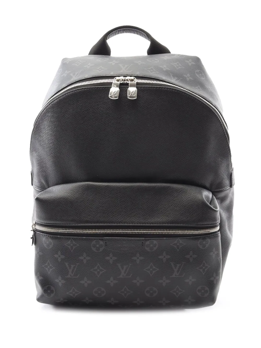 Pre-owned Louis Vuitton 2019 Taigarama Eclipse Discovery Backpack In Black