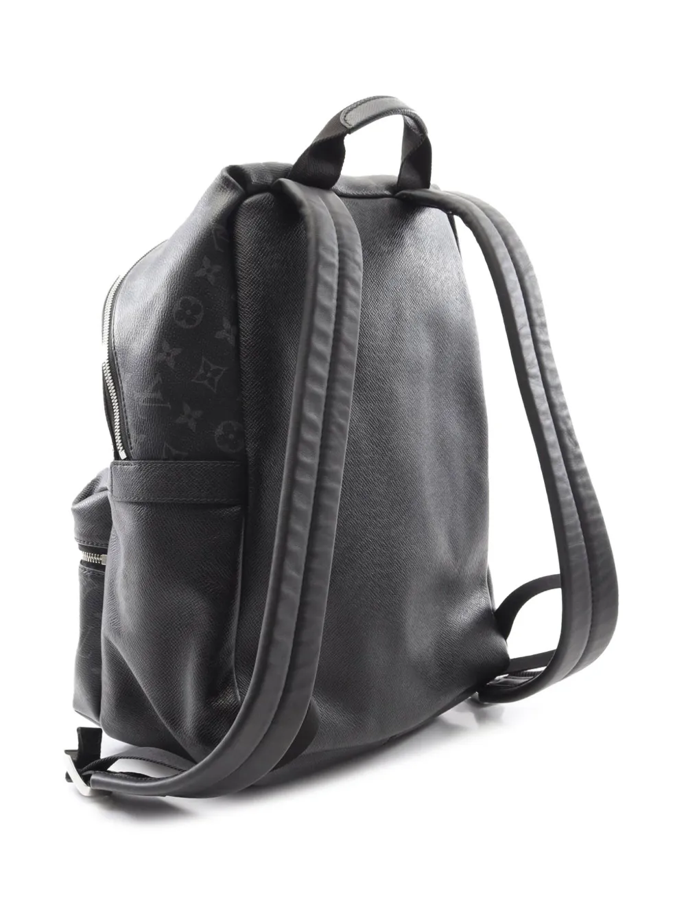 Pre-owned Louis Vuitton 2019 Taigarama Eclipse Discovery Backpack In Black