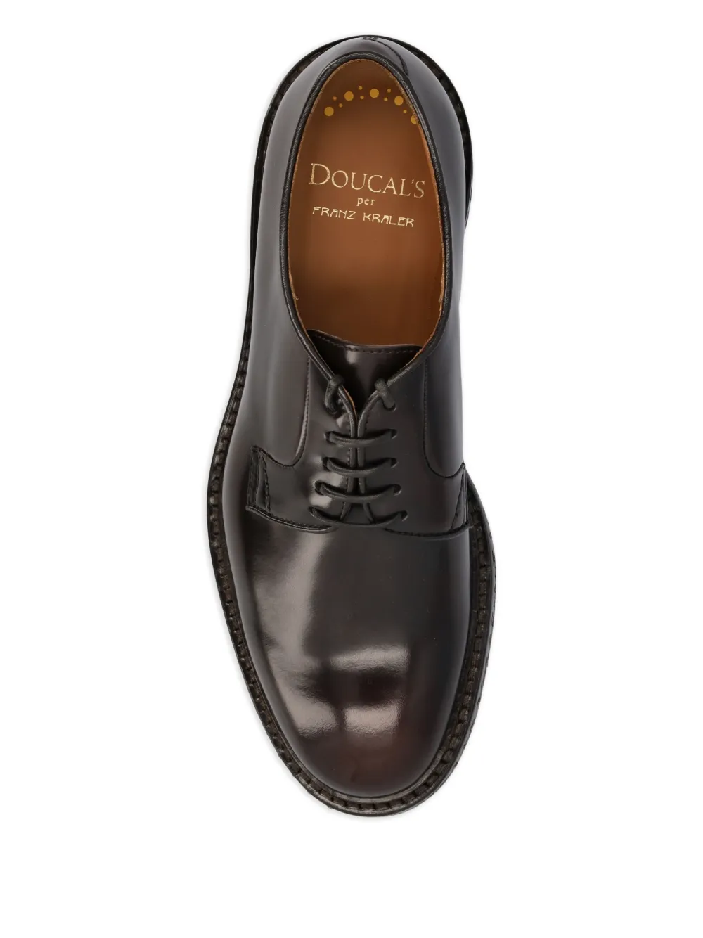 Doucal's Derby schoenen met studs Bruin